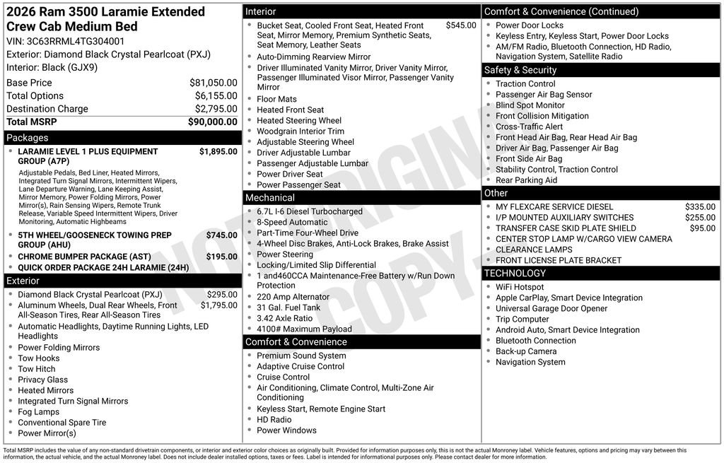2026 RAM 3500 Laramie - Photo 31