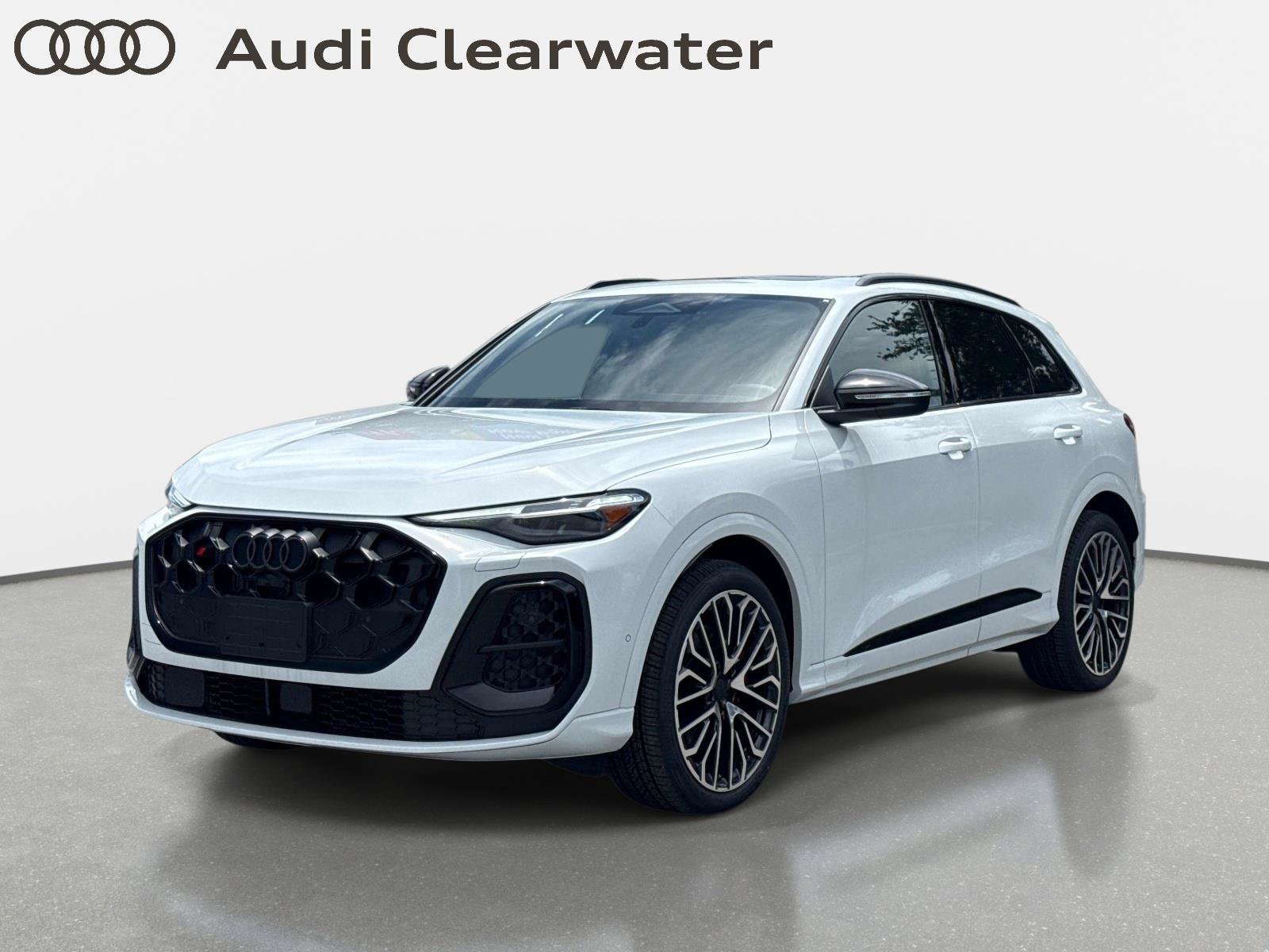 New 2026 Glacier White Metallic Audi Premium Plus image 1