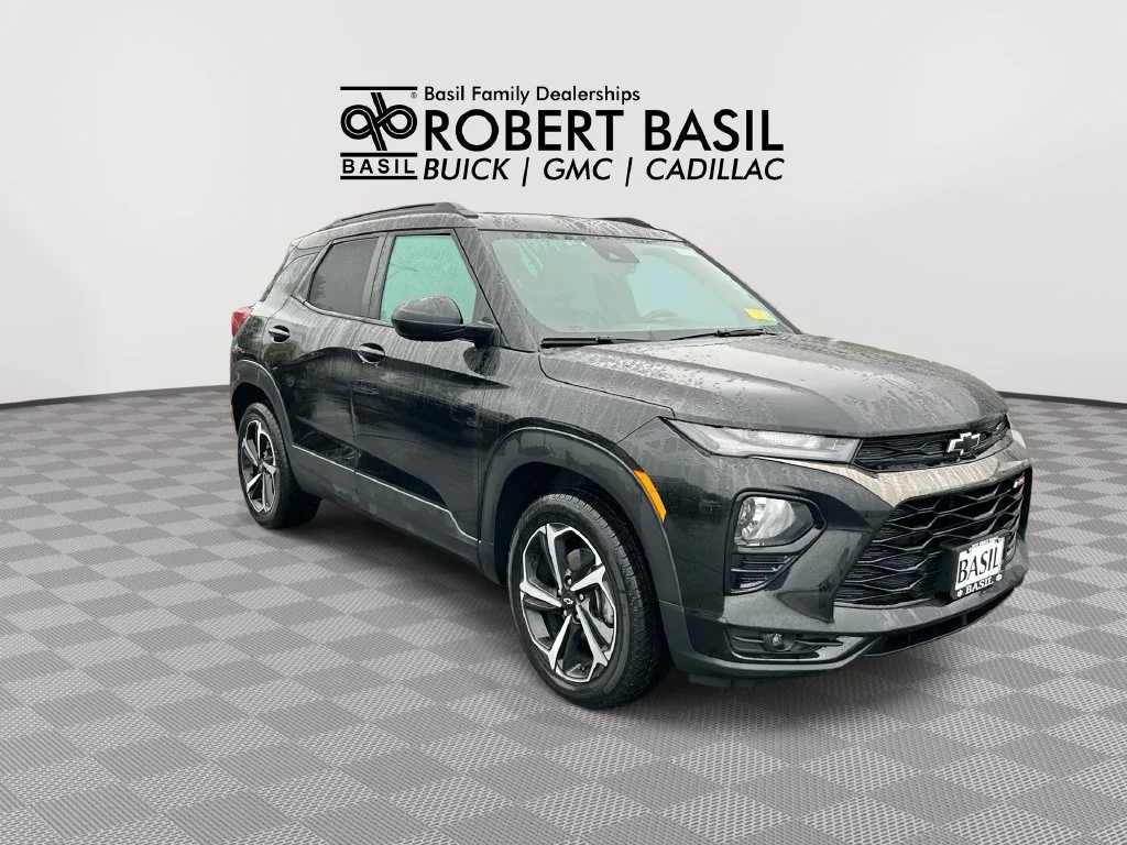 Used 2023 MOSAIC BLACK METALLIC Chevrolet RS image 2