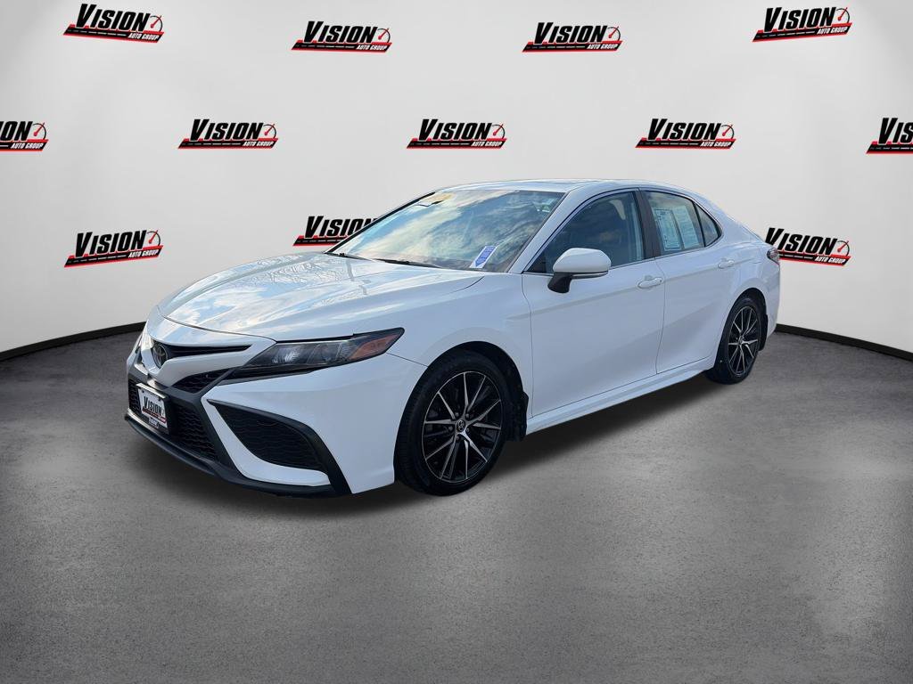 Used 2023 White Toyota SE image 1