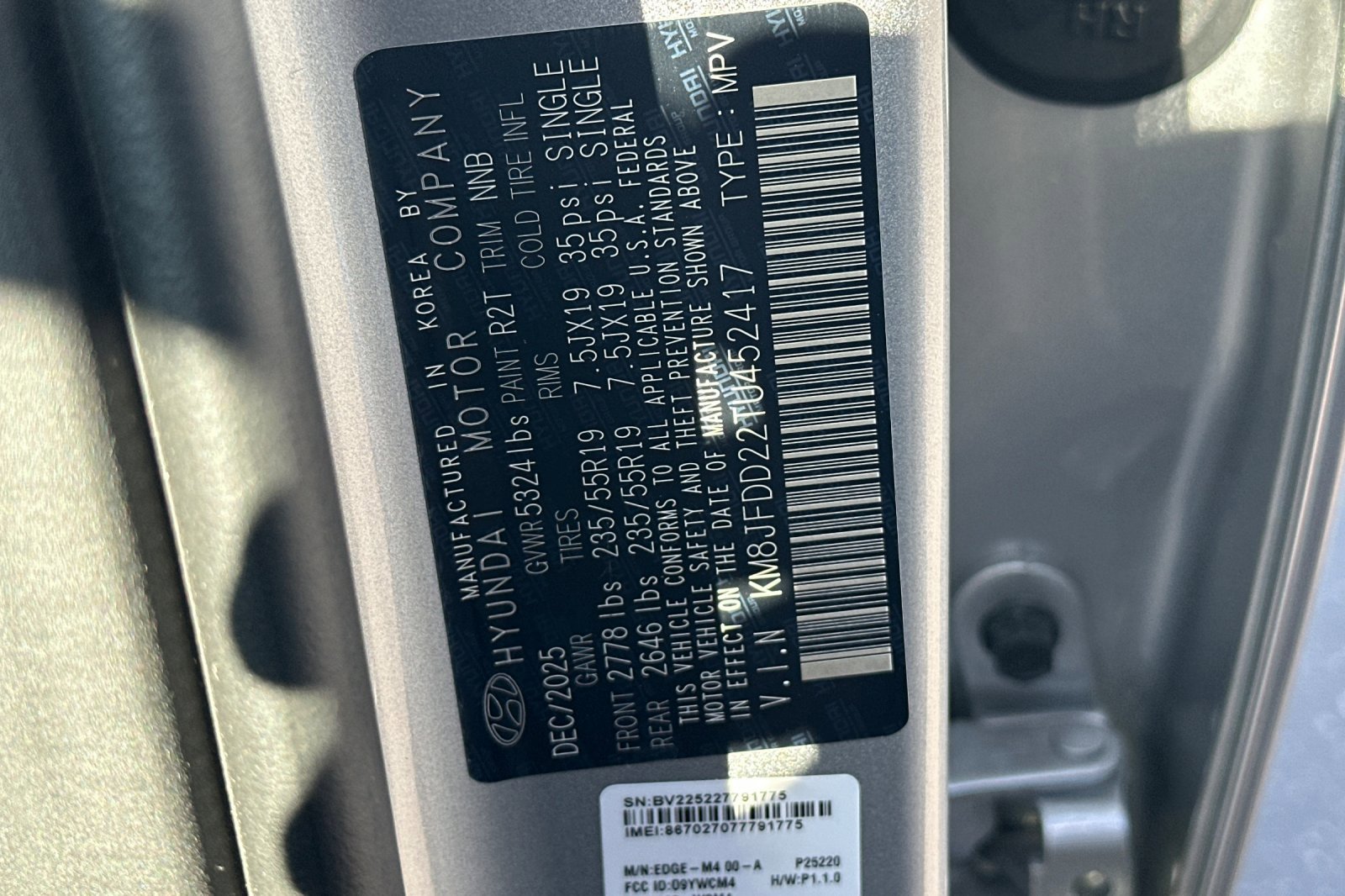 New 2026 Shimmering Silver Hyundai Limited image 29