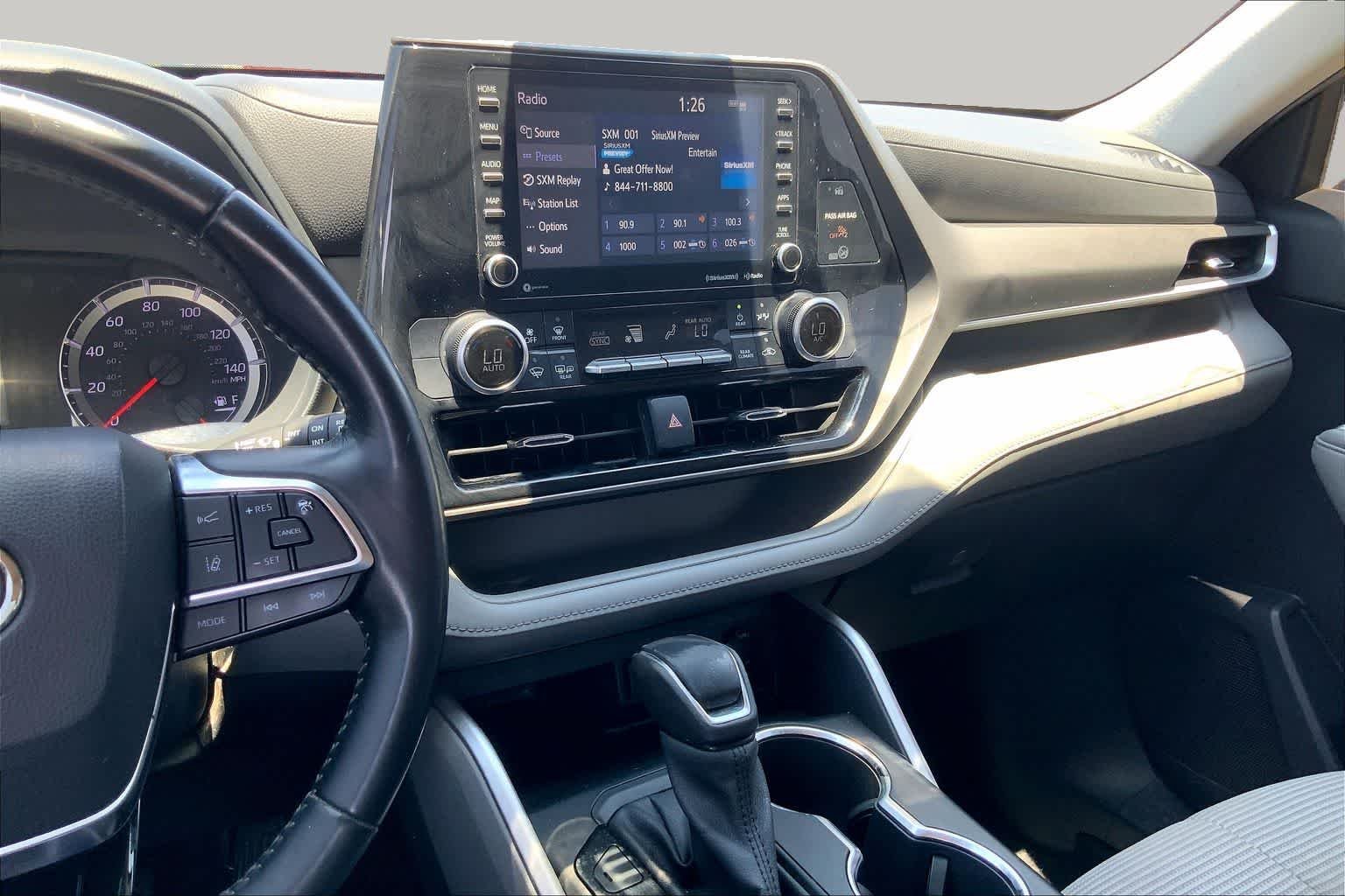 Used 2021 Magnetic Gray Metallic Toyota LE image 7