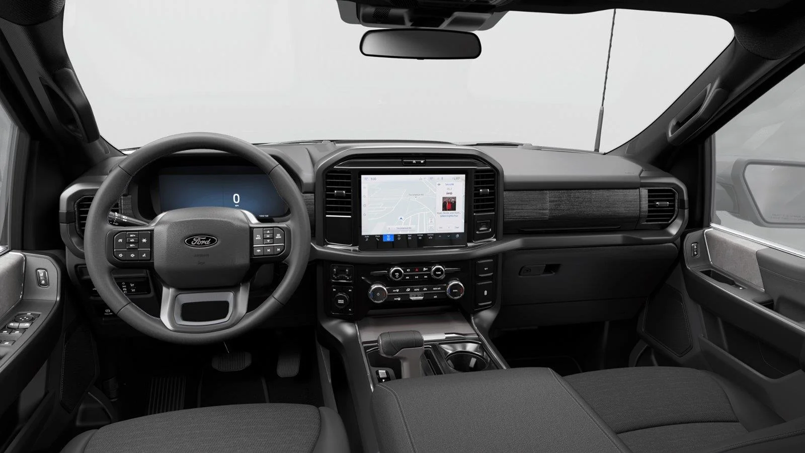 New 2026 Agate Black Metallic FORD XLT image 7