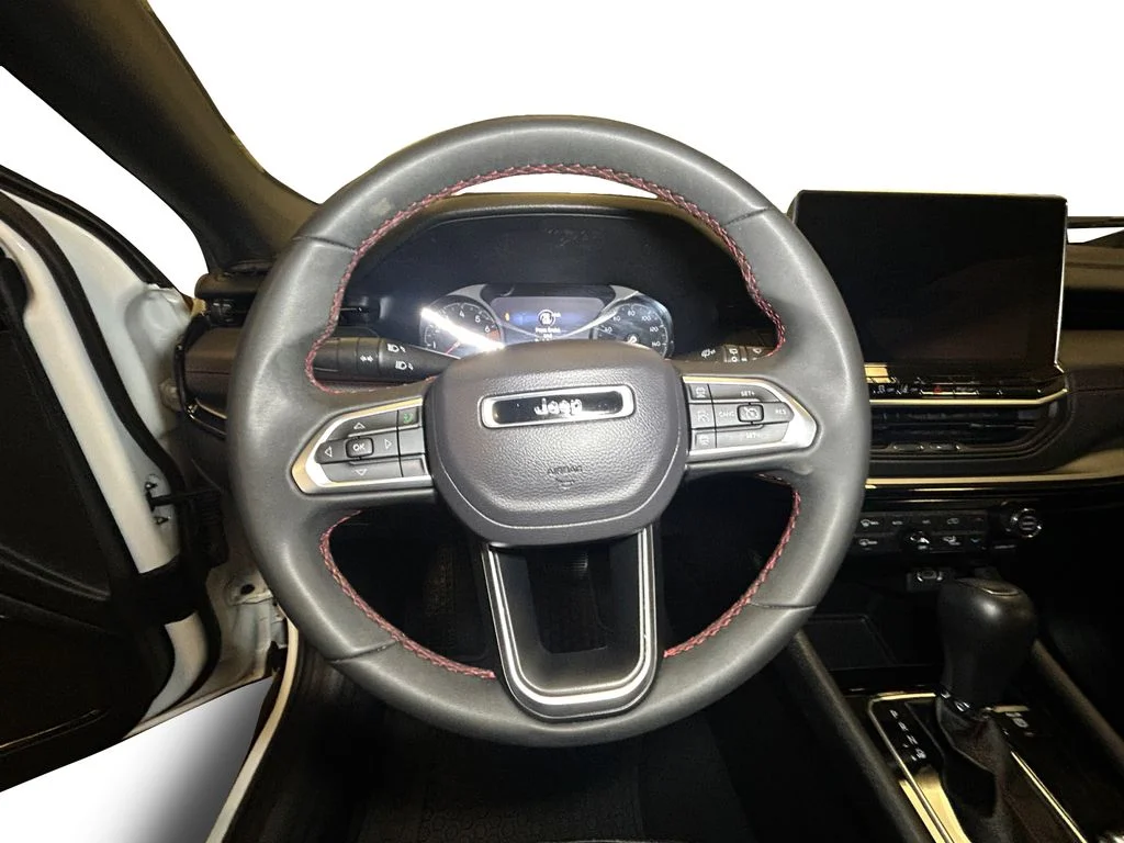 Used 2025 Bright White Jeep Trailhawk image 12