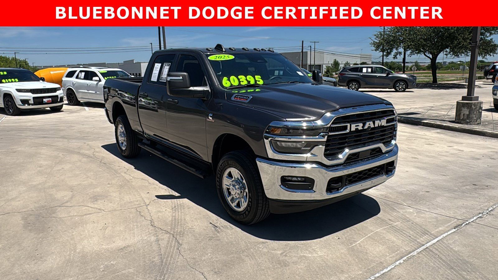 Used 2025 Granite Crystal Metallic Clearcoat Ram Tradesman image 3
