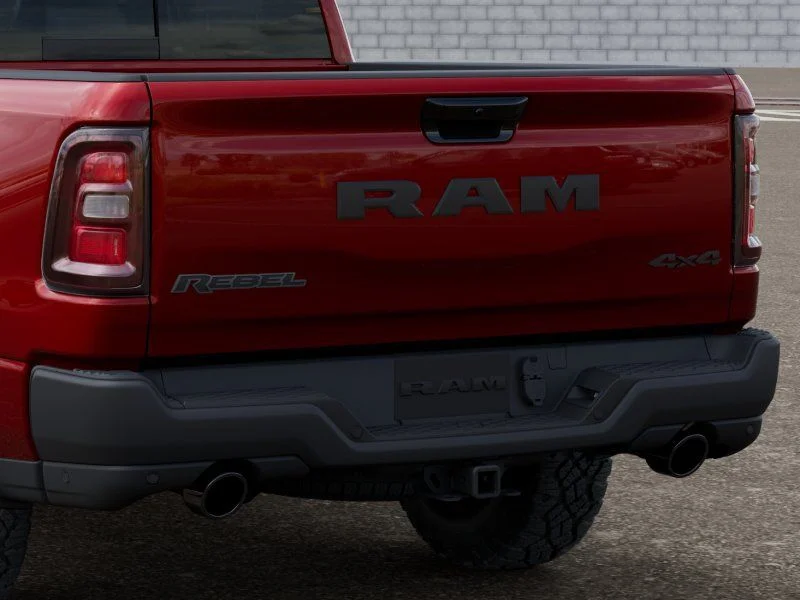 New 2026 Molten Red Pearl-Coat Exterior Paint RAM Rebel image 13