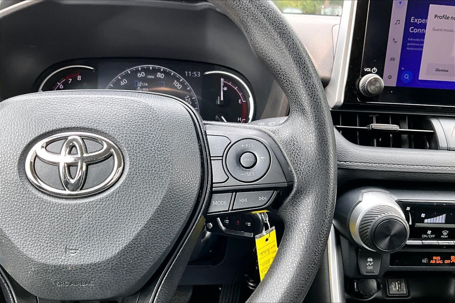 Used 2023 Midnight Black Metallic Toyota LE image 24