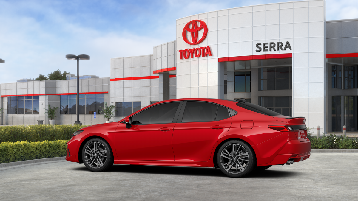 New 2026 Supersonic Red Toyota XSE image 5