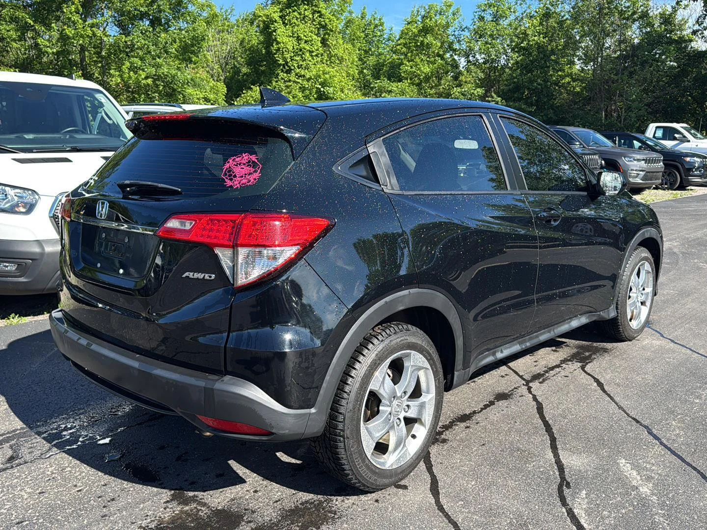 Used 2019 Crystal Black Pearl Honda LX image 5