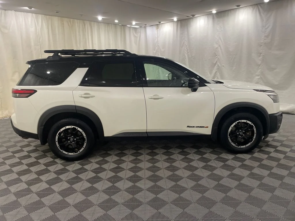 Used 2024 Pearl White Tricoat/Super Black Nissan Rock Creek image 4