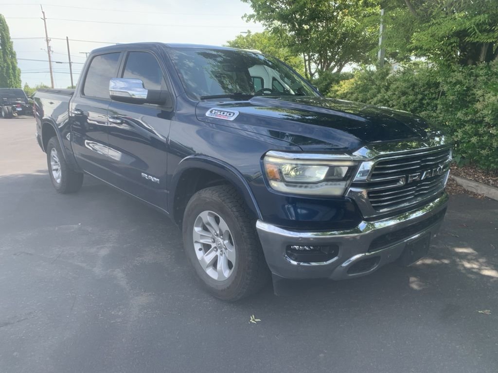 Used 2022 Patriot Blue Pearlcoat Ram Laramie image 4