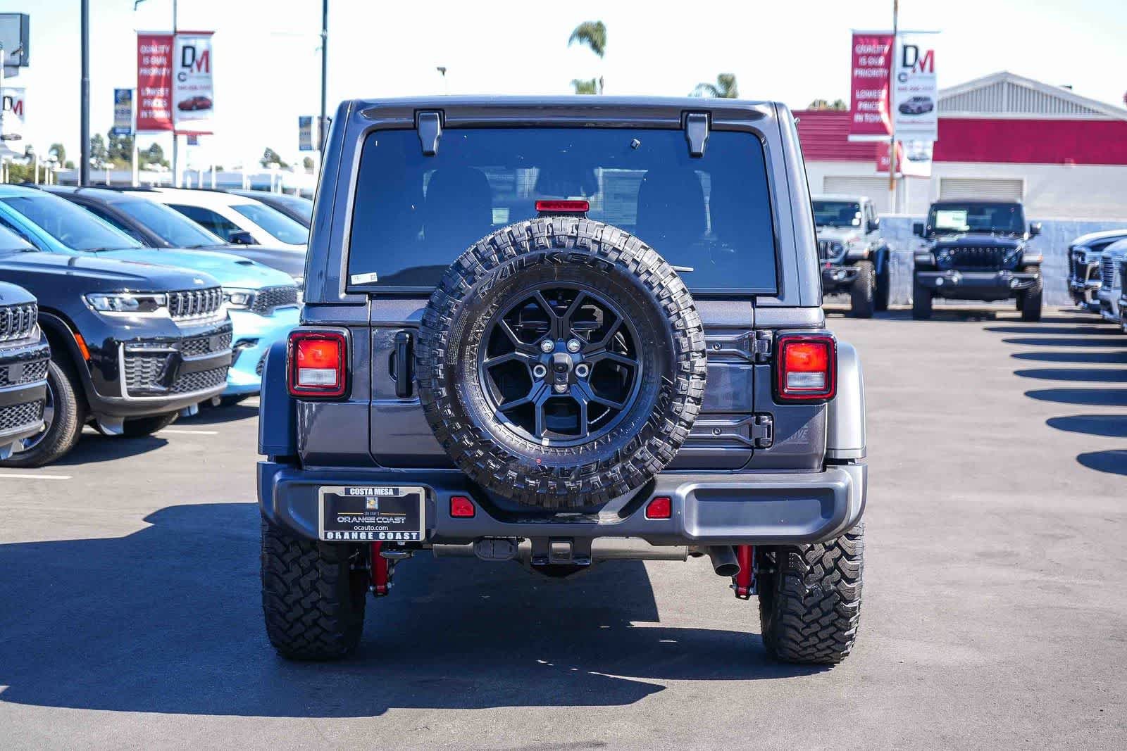 New 2026 Granite Crystal Metallic Clear-Coat Exterior Paint Jeep Willys image 8