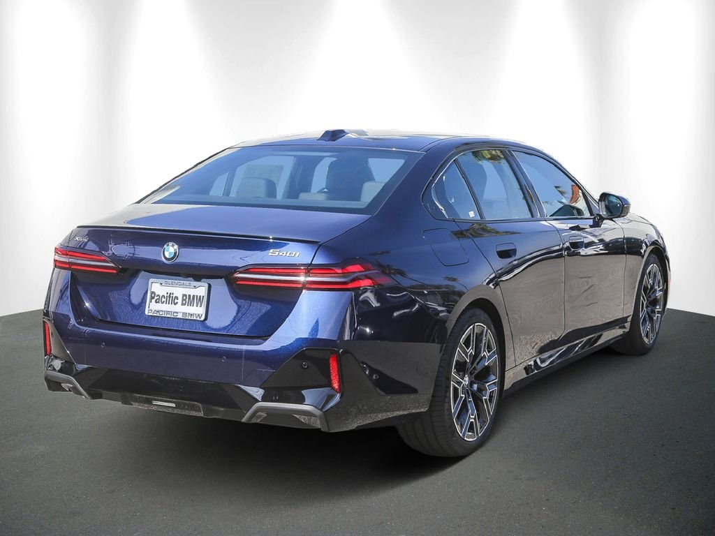 New 2026 Tanzanite Blue II Metallic BMW 540i xDrive image 6
