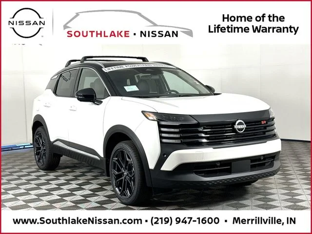 New 2026 Aspen White TriCoat / Super Black Two-tone Nissan SR image 1