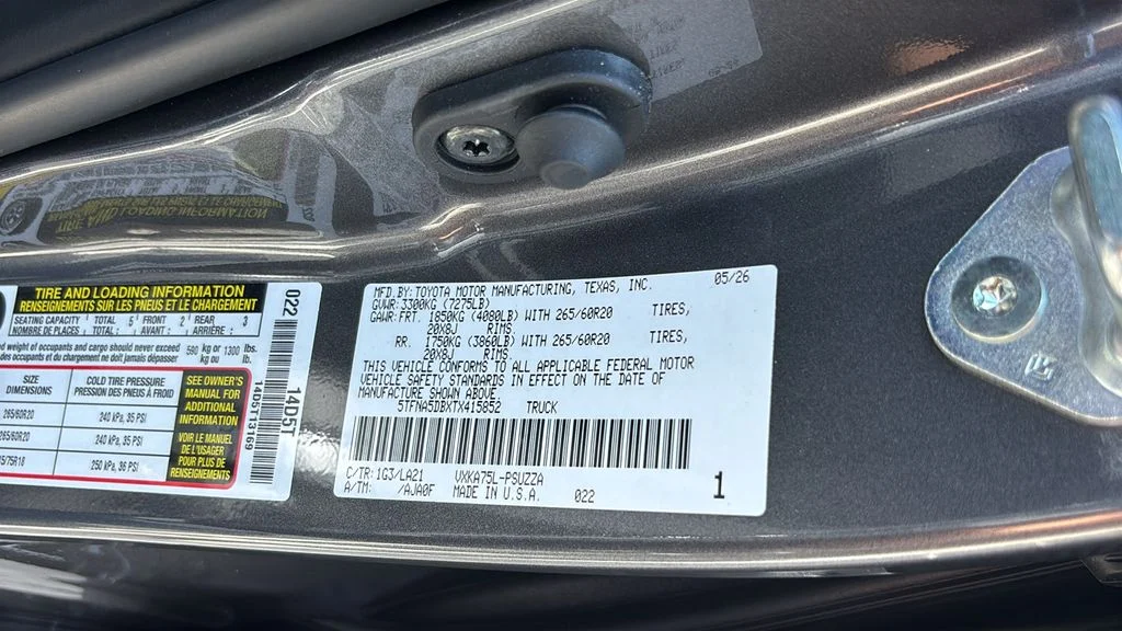New 2026 Gray Toyota Platinum image 39