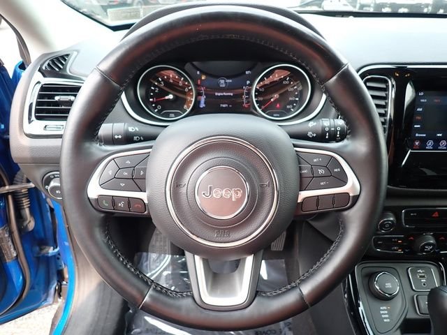 Certified Used 2021 Blue Jeep Latitude image 21