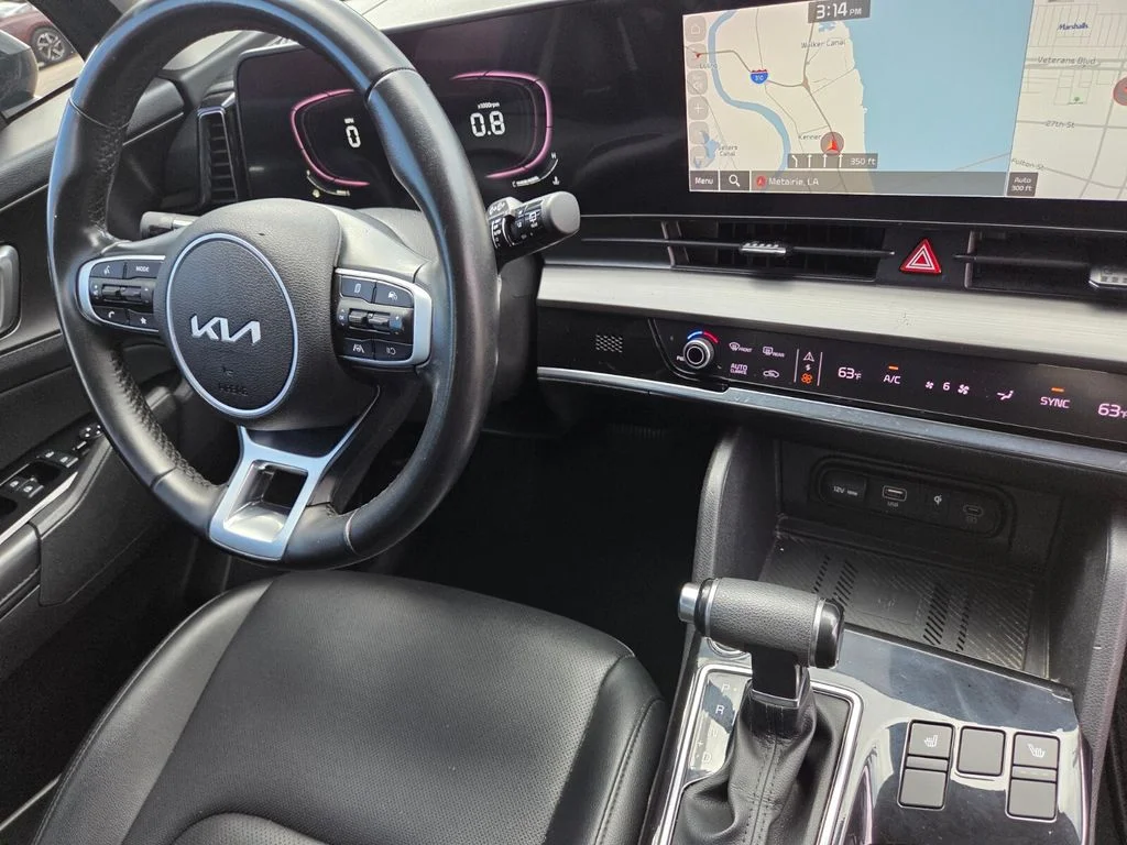 Used 2023 Blue Kia EX image 32