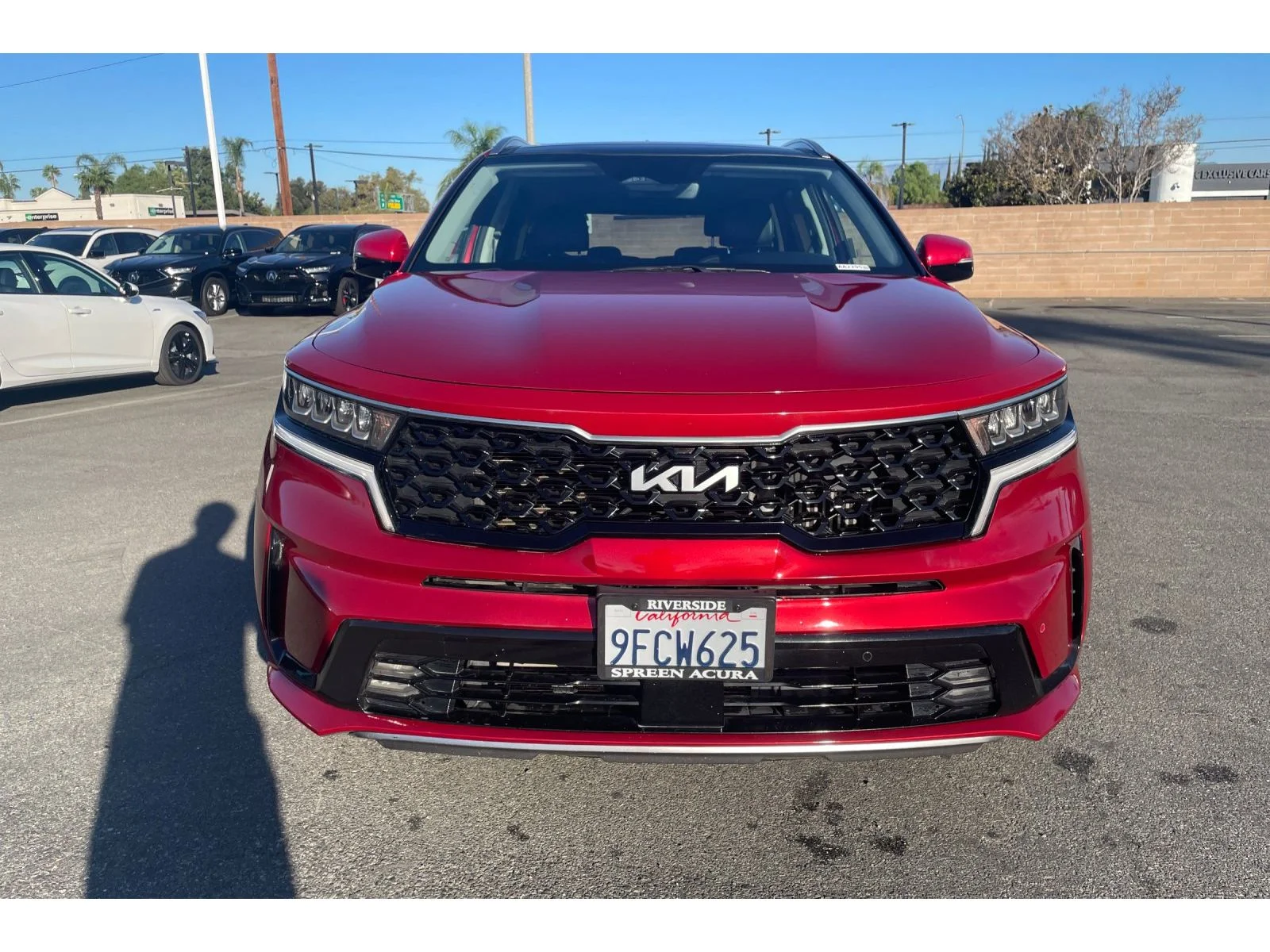 Used 2023 Runway Red Kia EX image 5