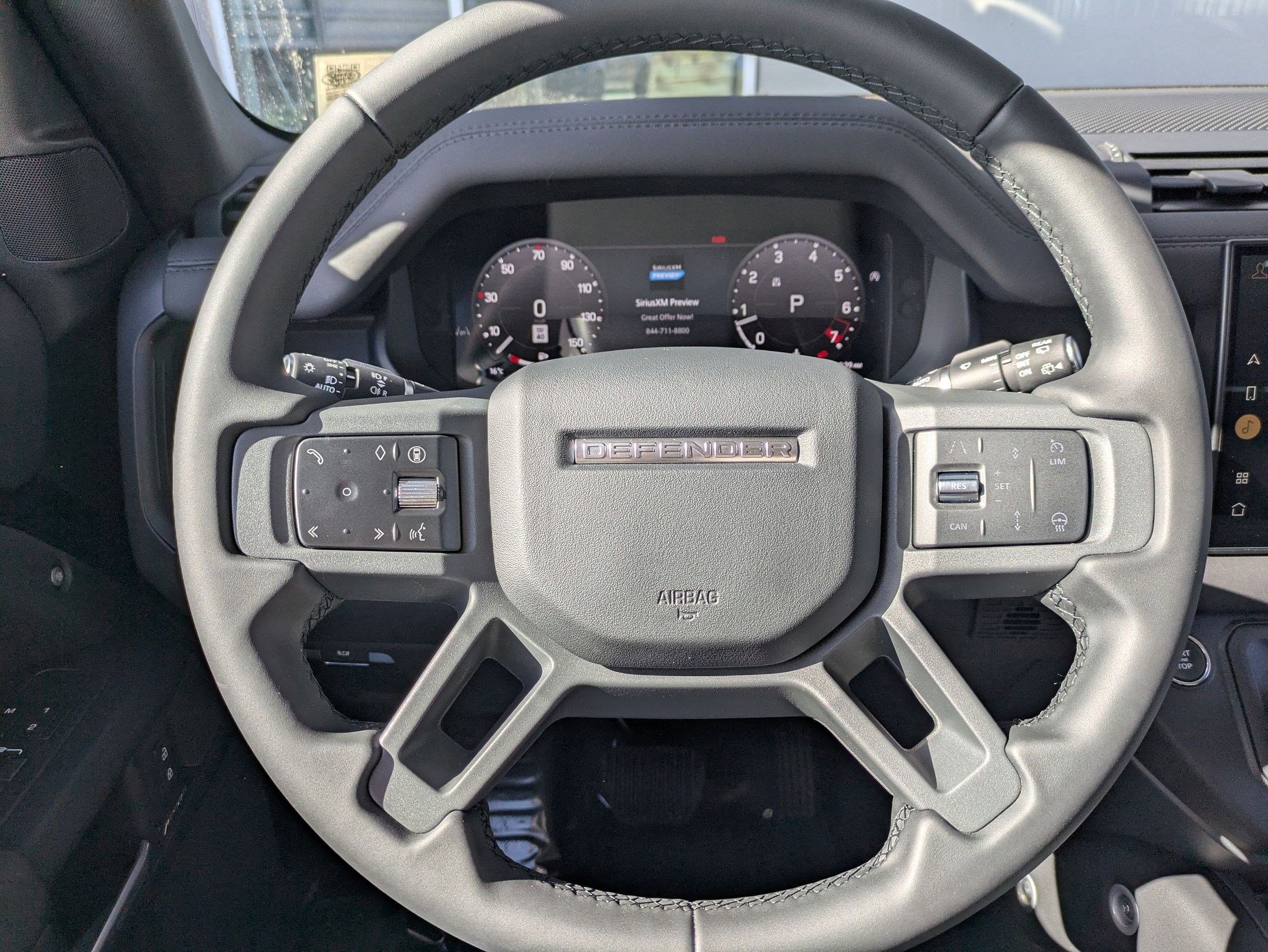 Certified Used 2025 Santorini Black Metallic Land Rover 110 P300 S image 12