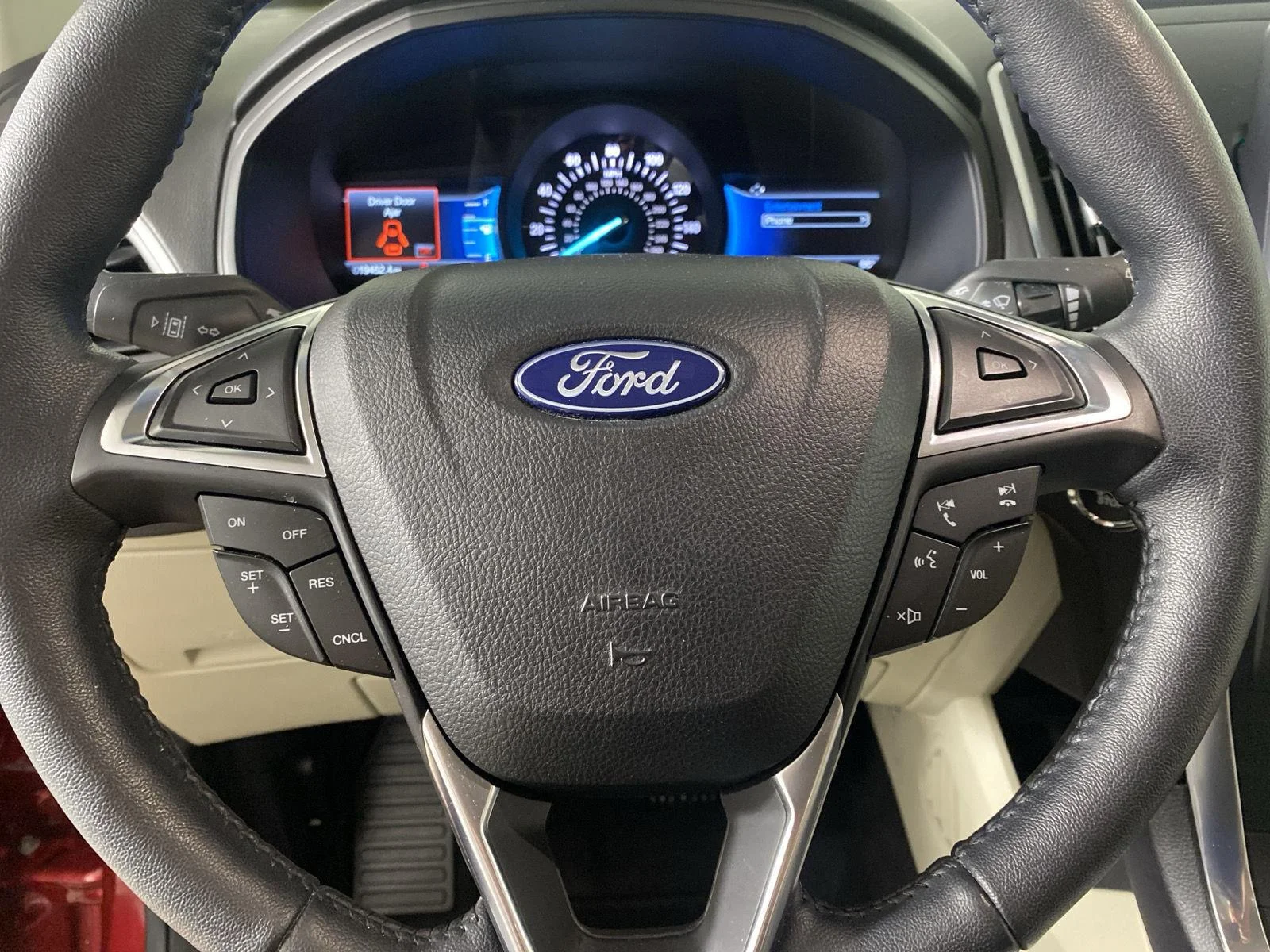 Used 2024 Rapid Red Metallic Tinted Clearcoat Ford Titanium image 14
