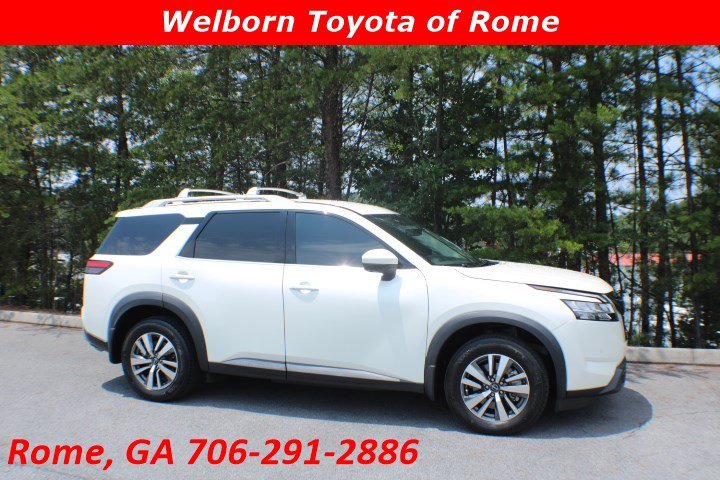 Used 2024 Pearl White Tricoat Nissan SL image 1