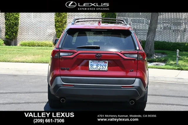 Used 2019 Red Toyota LE image 4