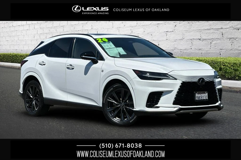 Used 2024 White Lexus 350 F Sport Handling image 1