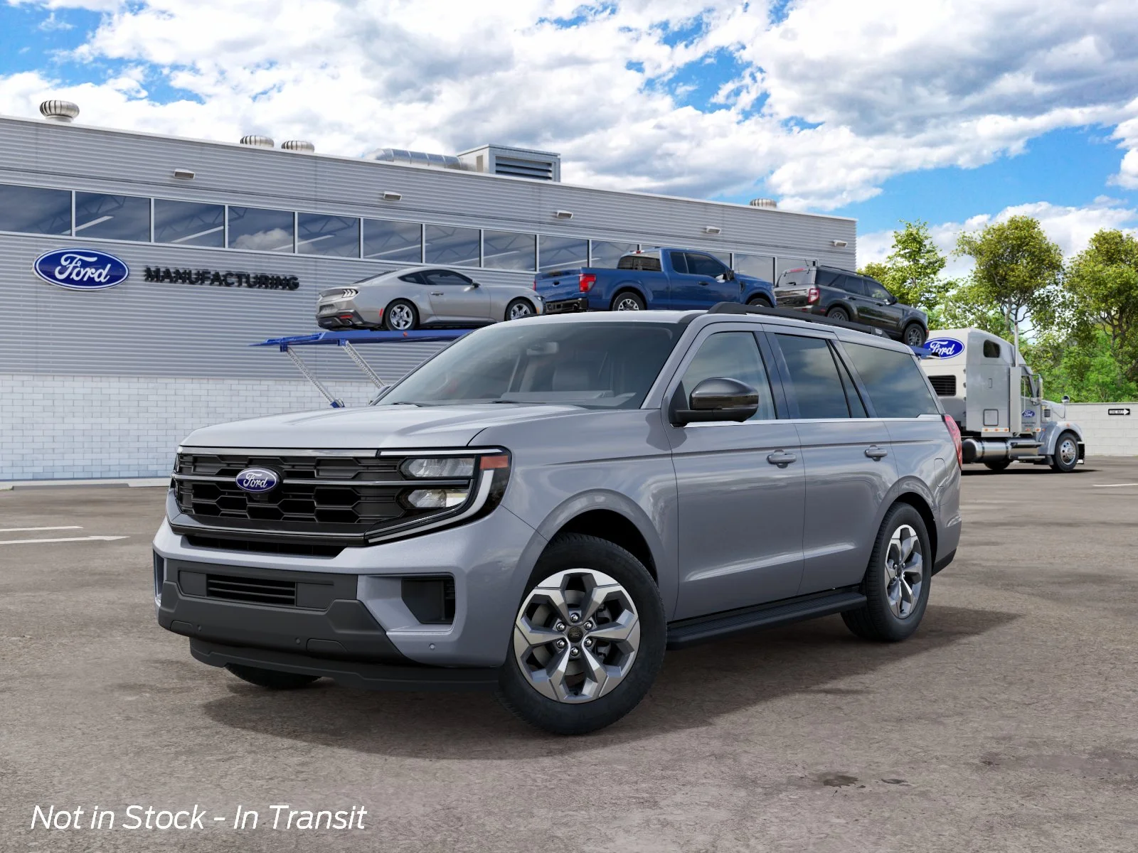 New 2027 Glacier Gray Metallic Tri-Coat Ford Active image 2