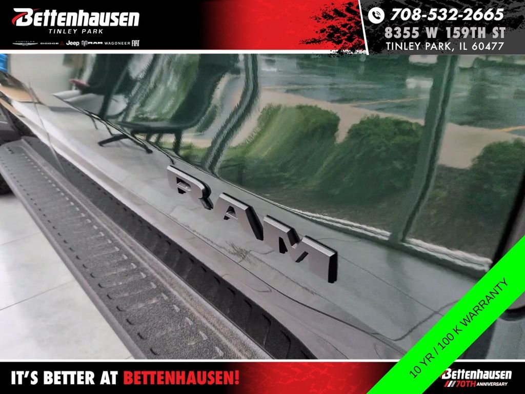 New 2026 Serrano-Green Metallic Exterior Paint RAM RHO image 5