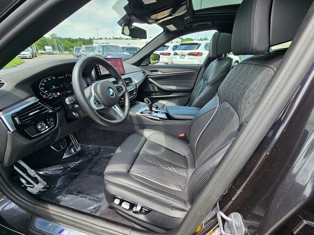 Certified Used 2023 Gray BMW M550i xDrive image 13