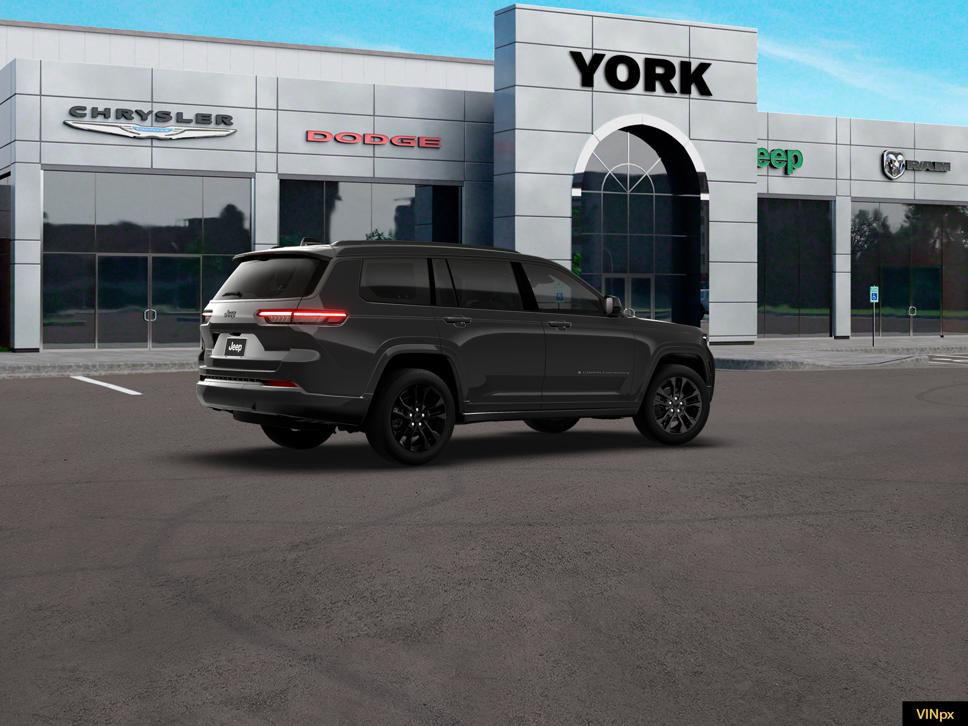 New 2026 Baltic Gray Metallic Clear-Coat Exterior Paint Jeep Limited image 20
