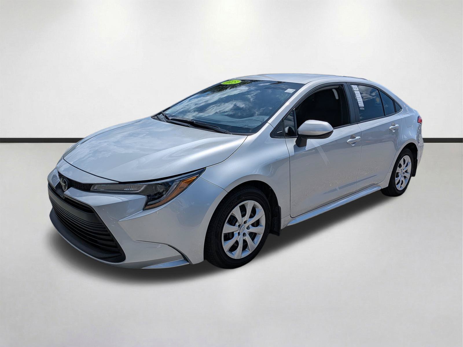 Used 2025 Classic Silver Metallic Toyota LE image 8