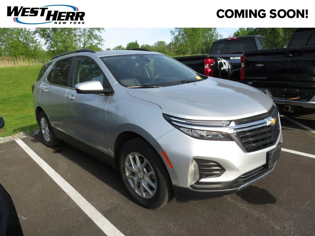 Used 2022 Silver Ice Metallic Chevrolet LT image 1