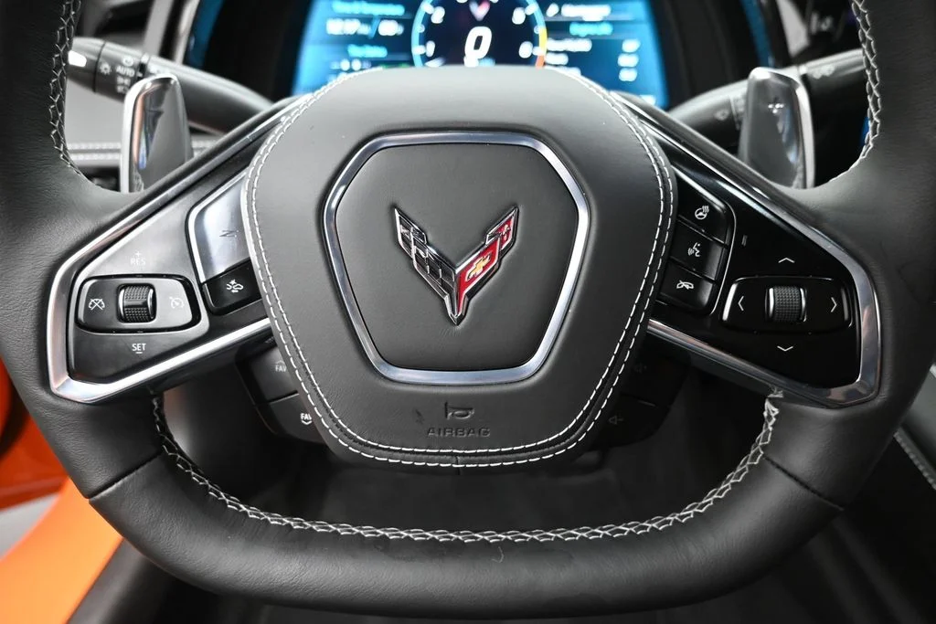 Used 2024 Orange Chevrolet Stingray image 16
