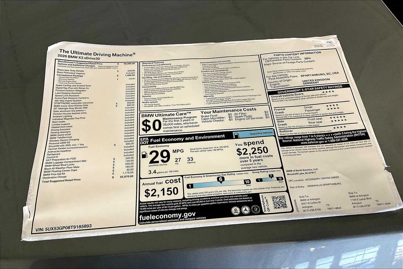 2026 BMW X3 30 - Photo 19