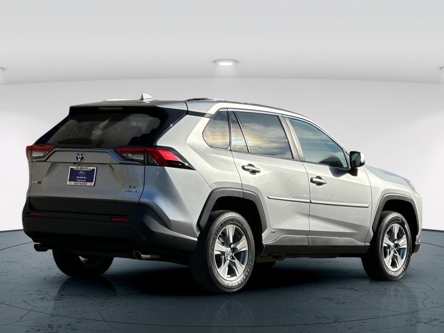 Used 2023 Silver Sky Metallic Toyota LE 4D Sport Utility image 6