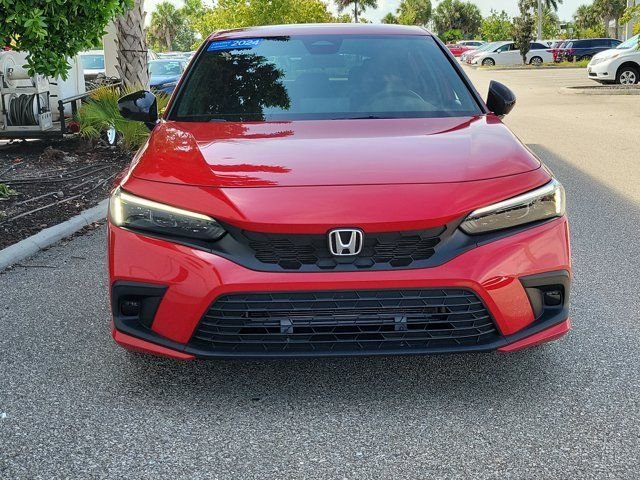 Certified Used 2024 Rallye Red Honda 2.0L SPORT image 2