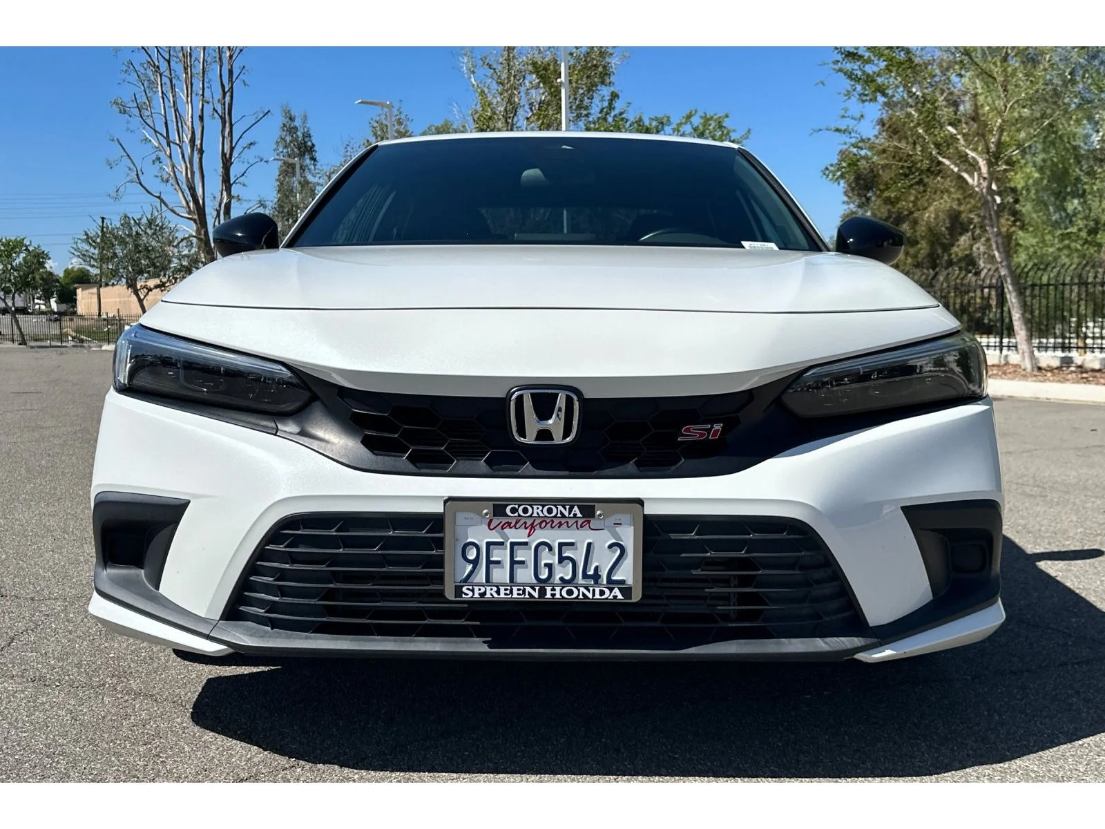 Used 2023 Platinum White Pearl Honda 4DR MT image 9