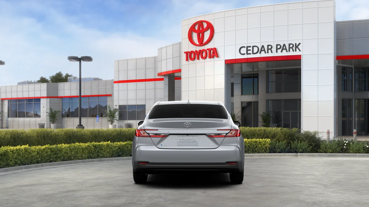 New 2026 Celestial Silver Metallic Toyota LE image 8