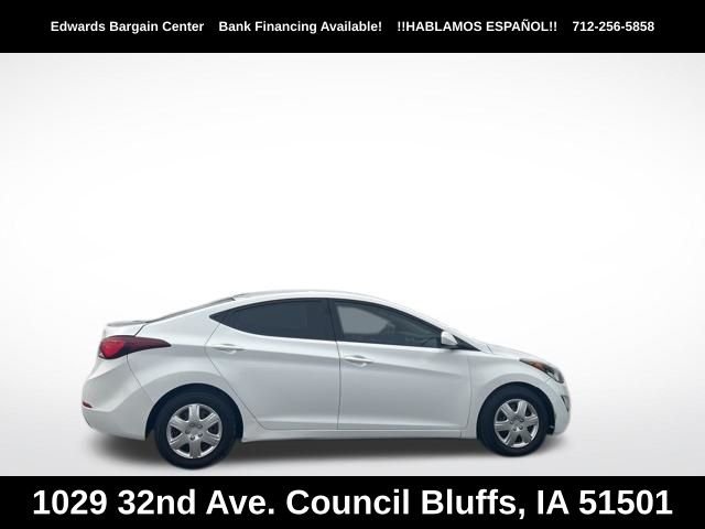 Used 2016 Hyundai Elantra SE with VIN 5NPDH4AE6GH768574 for sale in Council Bluffs, IA