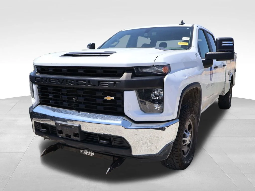 Used 2021 Summit White Chevrolet Work Truck image 3