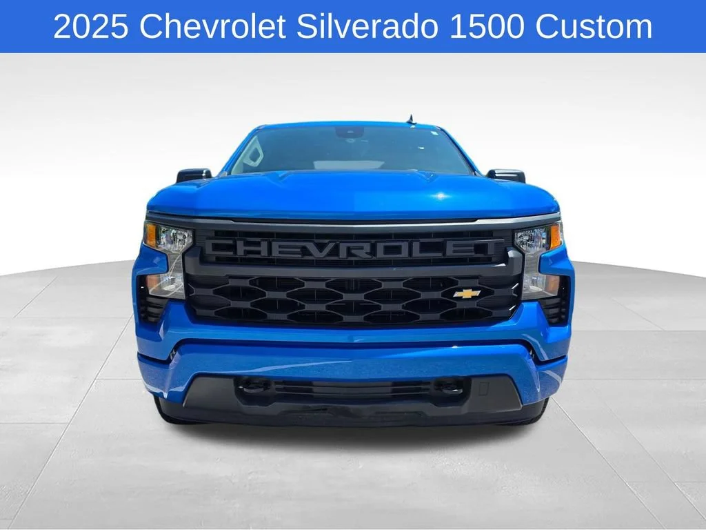 Used 2025 Riptide Blue Metallic Chevrolet Custom image 9