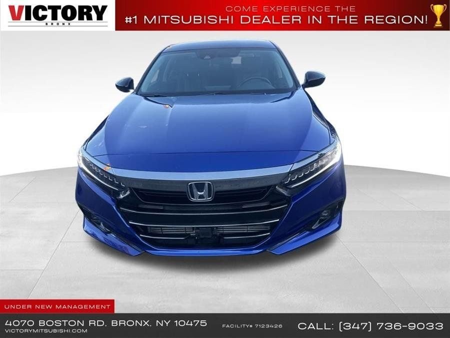 Used 2021 Blue Honda Sport Special Edition image 2