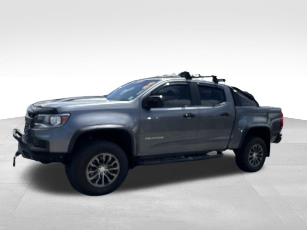 Used 2021 SATIN STEEL METALLIC Chevrolet 4WD ZR2 image 15