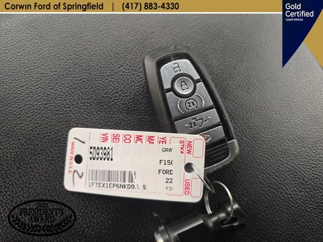 Certified Used 2022 Gray Metallic Ford XLT image 23