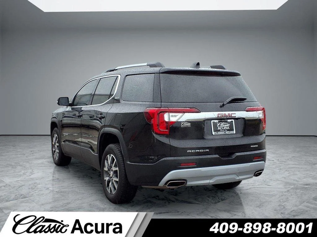 Used 2023 Ebony Twilight Metallic GMC AWD SLE image 5