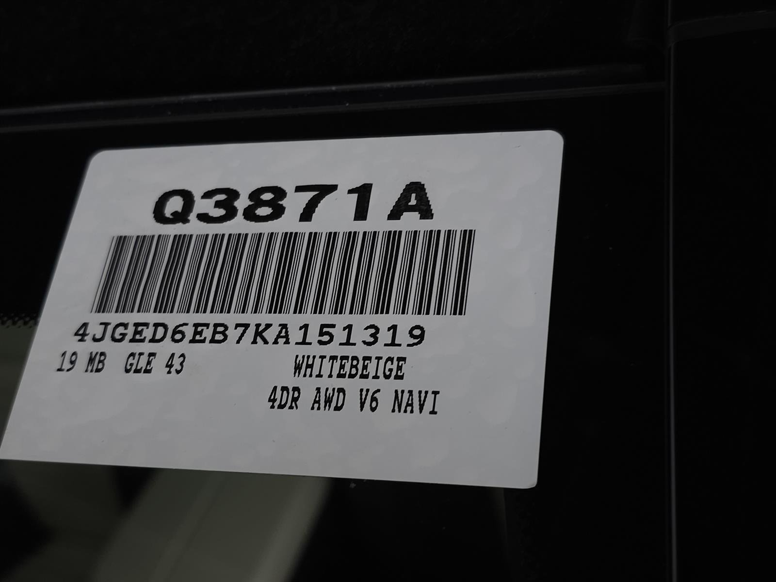 Used 2019 White Mercedes-Benz AMG® GLE 43 image 37