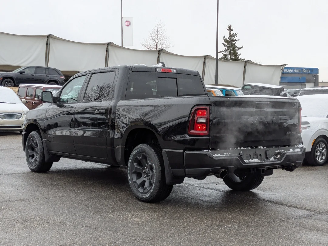 New 2026 Black RAM Sport - -  64 Box - Panoramic Sunroof - 360 Camera System - 12 Display & More! image 6