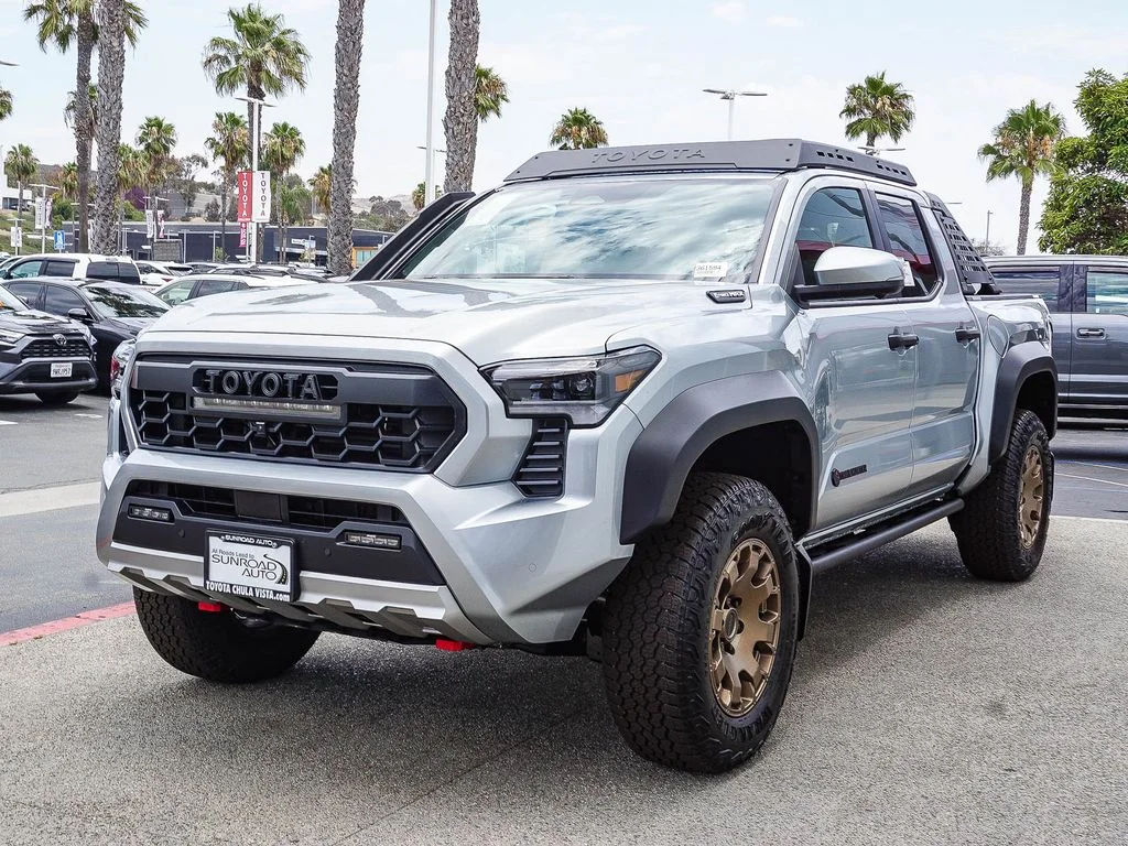 New 2026 Celestial Silver Metallic Toyota Tacoma Trailhunter image 3