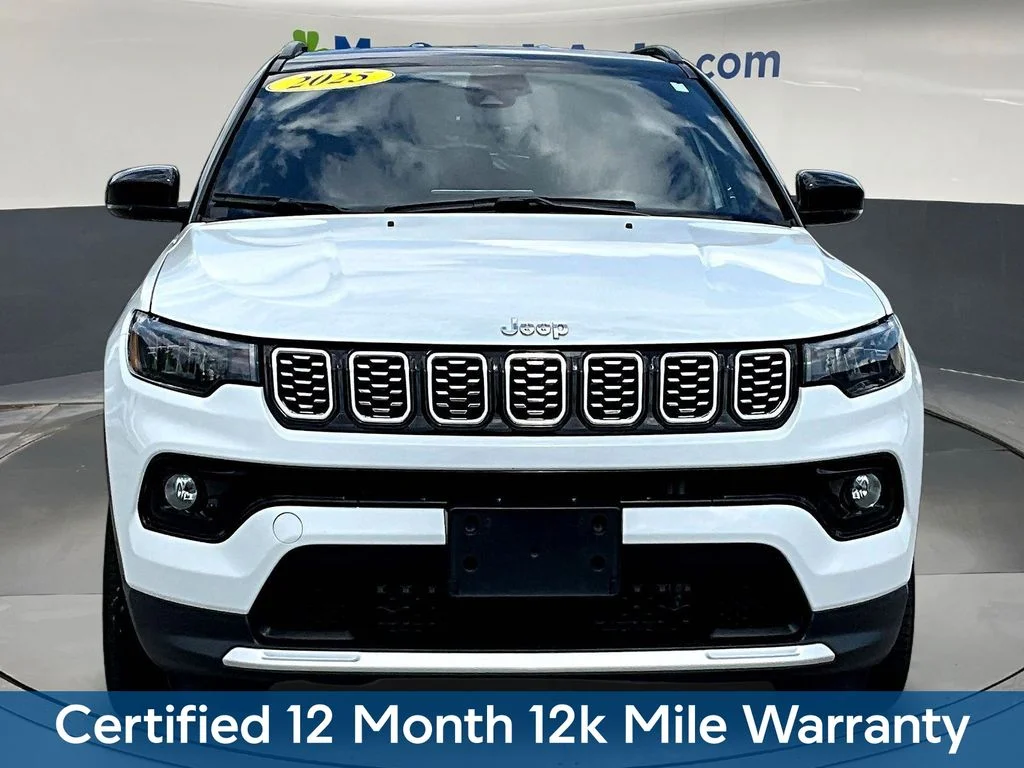 Certified Used 2025 White Jeep Limited image 2